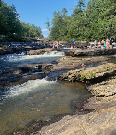 Falls at Edge of the World Trail